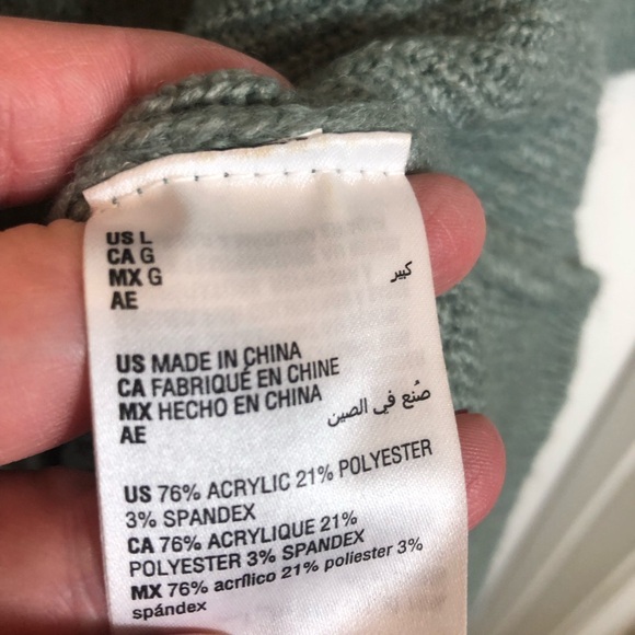 Morgan Taylor Long Sleeve Ribbed Sweater Cowl Neck Dress. Size Large - Picture 4 of 7